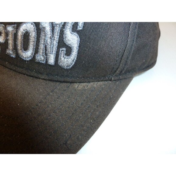 New Orleans Saints 2011 NFL Division Champions Baseball Cap NFC South Strapback - Picture 9 of 10